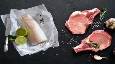 Qu'est-ce qui est plus sain : du porc ou du poisson ? C'est ce que disent les experts
