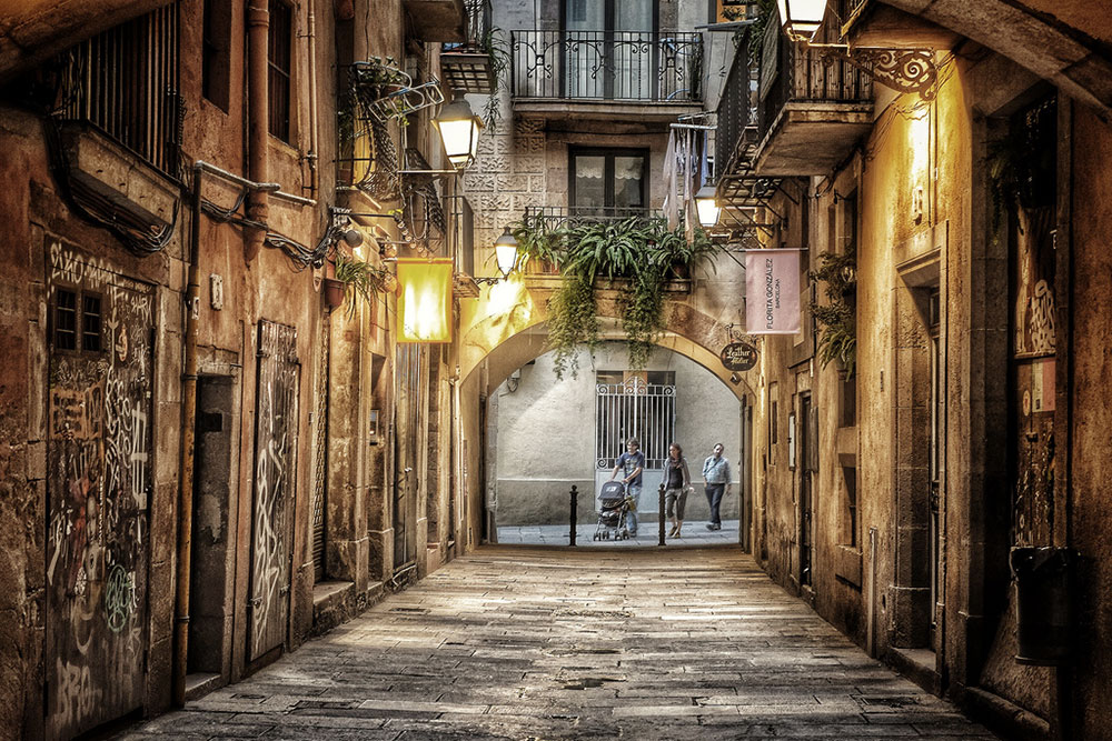El Born et ses ruelles historiques.