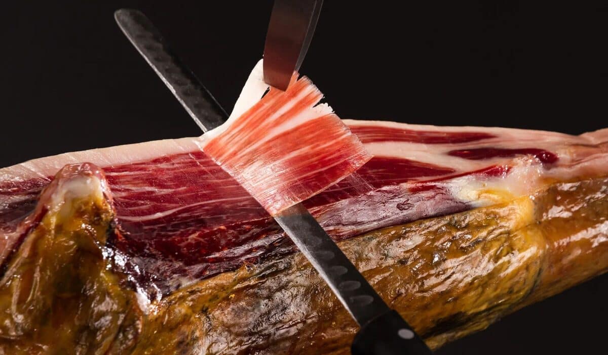 Le jambon ibérique, l'une des fiertés du marché de San Miguel.