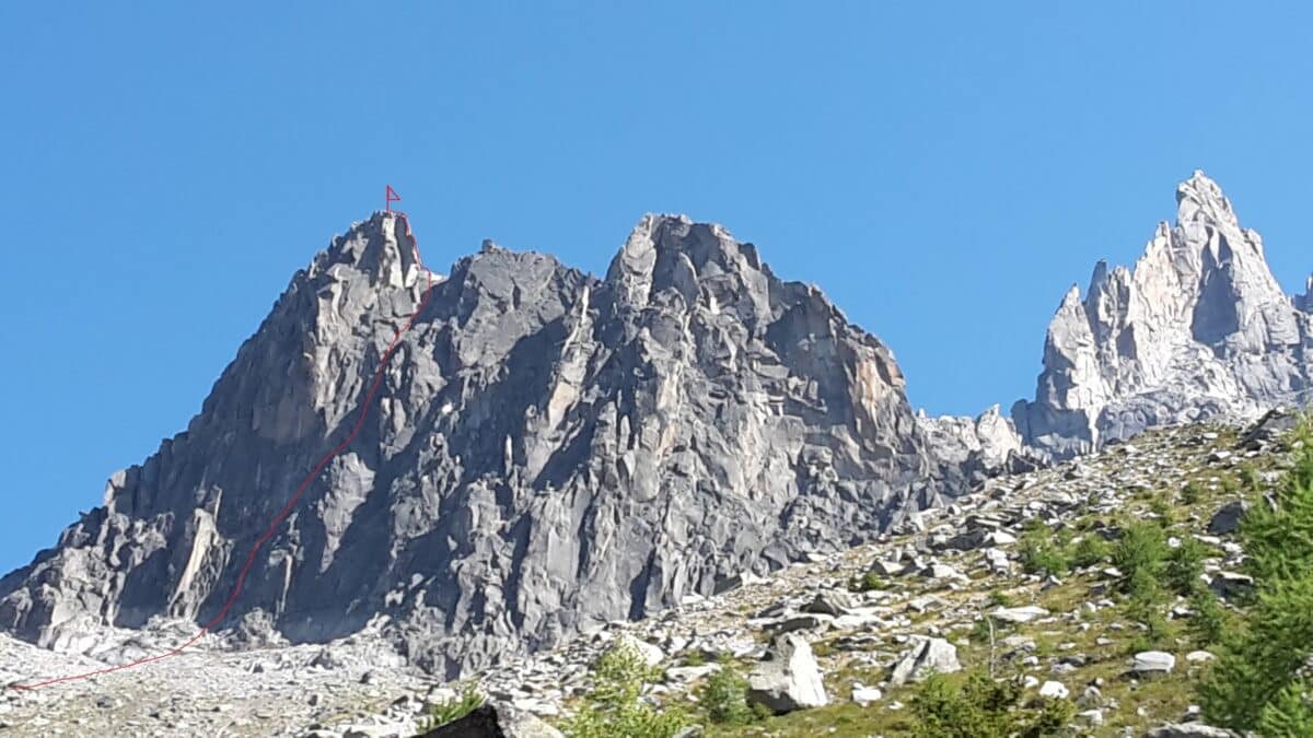 L’Aiguille de l’M: fascinant, mystérieux et dangereux. 