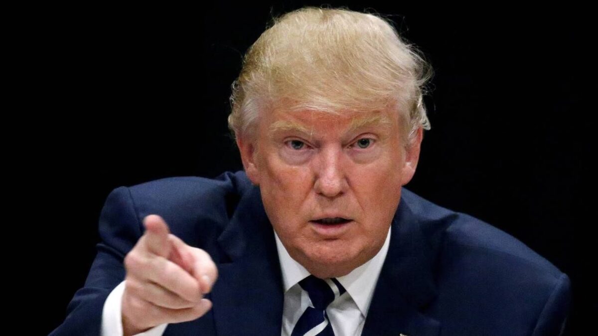 Les président des Etats-Unis affirmer assumer son discours et ses actions.