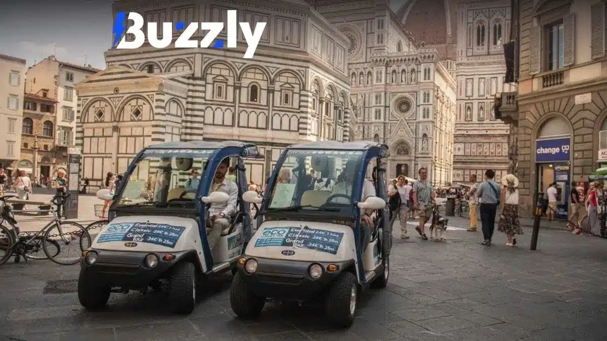 En Florence, la circulation des voiturettes de golf sera bientôt interdite.